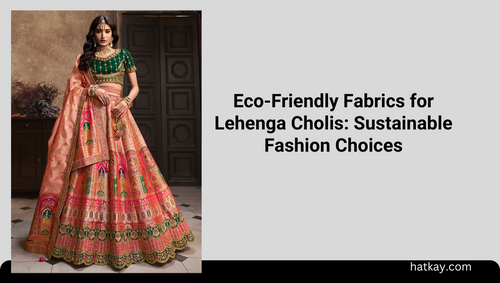 Eco-Friendly Fabrics for Lehenga Cholis: Sustainable Fashion Choices