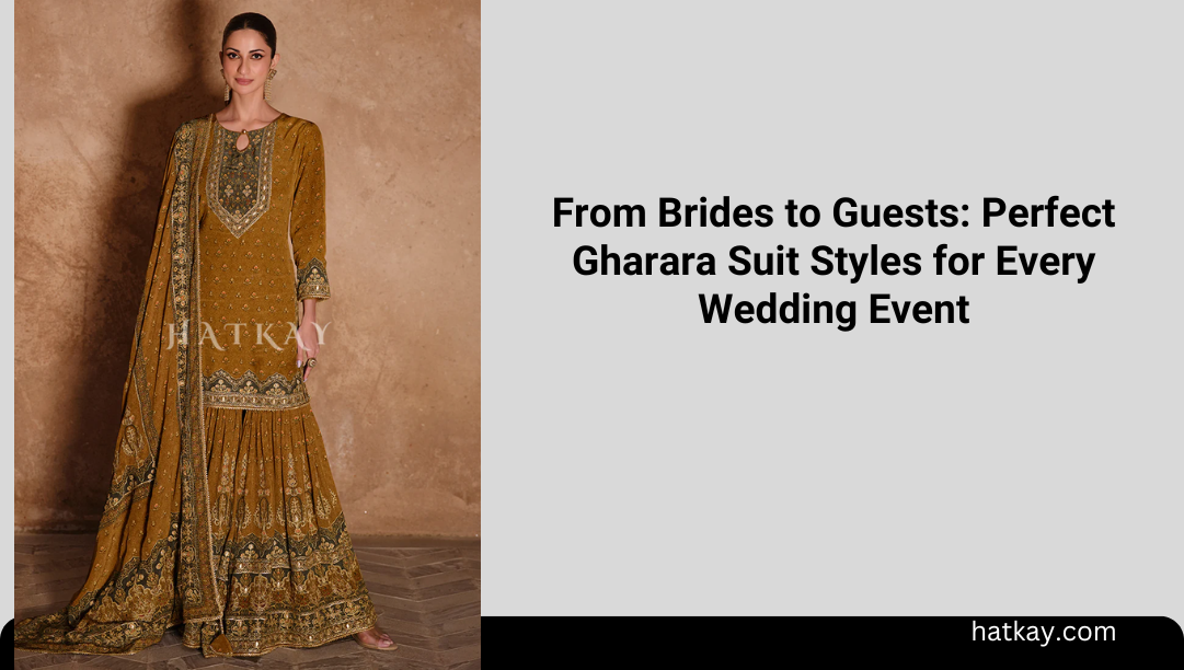 From Brides to Guests: Perfect Gharara Suit Styles for Every Wedding Event