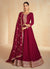 Bridal Red Golden Embroidery Wedding Anarkali Suit