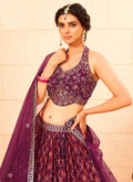 Maroon Handwork Lehenga Choli In USA AUSTRALIA