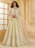 Cream White Embroidered Lehenga Choli