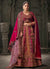 Magenta Pink And Gold Embroidered Bridal Lehenga Choli