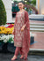 Rich Pink Traditional Embroidery Pakistani Pant Suit