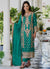 Turquoise Multi Embroidery Salwar Kameez Suit