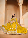 Shop Reception Lehengas In USA, UK, Canada, Germany, Mauritius, Singapore With Free Shipping Worldwide.