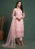 Pink Embroidery Salwar Suit