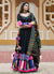 Black Multi Kutchi Embroidered Navratri Chaniya Choli