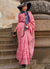 Pink Handloom Woven Floral Printed Silk Saree