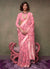 Blush Pink Handloom Silk Saree