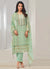 Light Green Embroidery Pakistani Pant Style Suit