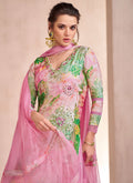 Buy Asian Outfits | Pink Lehenga Kurti In USA