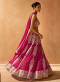 Shop Latest Reception Lehenga Online Free Shipping In USA, UK, Canada, Germany, Mauritius, Singapore With Free Shipping Worldwide.