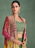 Buy Jacket Style Sharara Suit 