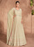 Beige Chikankari Embroidery Festive Anarkali Dress