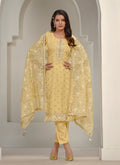 Yellow Embroidery Pakistani Salwar Kameez Suit