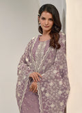 Purple Salwar Kameez For Women