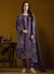 Rich Purple Embroidered Pakistani Suit