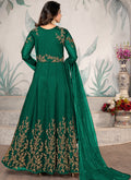 Dark Green Anarkali Suit In USA UK CANADA