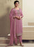 Blush Pink Chikankari Embroidered Pakistani Pant Suit