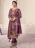 Deep Purple Printed Pakistani Suit