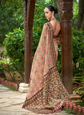 Shop Printed Sari In USA, UK, Canada, Germany, Australia, New Zealand, Singapore With Free Shipping Worldwide.