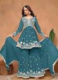 Shop Indian Gharara Suit Online In UK Canada Australia Newzealand With Free Shipping.