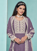 Buy Anarkali Palazzo Suit