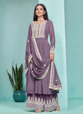 Buy Anarkali Palazzo Suit In USA UK Canada