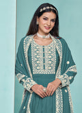 Buy Anarkali Palazzo Suit 