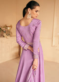 Lavender Wedding Anarkali Suit In Germany