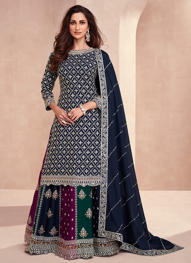 15 Latest Collection of Lehenga with Kurta Designs In India