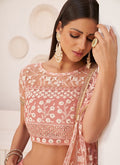 Buy Peach Lehenga 