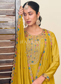 Yellow Lehenga Kurti