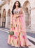 Pink Multicolored Handwork Lehenga Choli