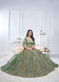 Green Bollywoood Lehenga