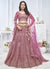 Deep Pink Traditional Embroidery Bridal Lehenga Choli