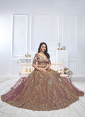 Purple Lehenga Choli