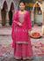 Rani Pink Pakistani Palazzo Suit