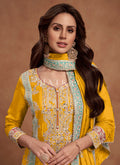 Yellow Palazzo Suit