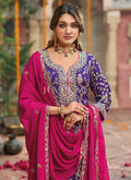 Buy Purple Pakistani Dress Online