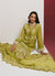 Green Embroidery Salwar Suit