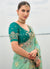 Sea Green And Teal Saree