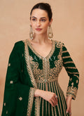 Green Anarkali 