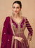 Buy Magenta Anarkali Lehenga