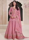 
Pink Embroidery Anarkali Dress
