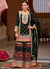 Black Embroidered Gharara Suit