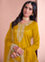 Yellow Gharara Style Palazzo Suit