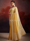 Yellow Designer Sari