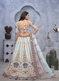 Blue Party Wear Lehenga 