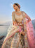 Cream And Pink Traditional Embroidery Bridal Lehenga Choli